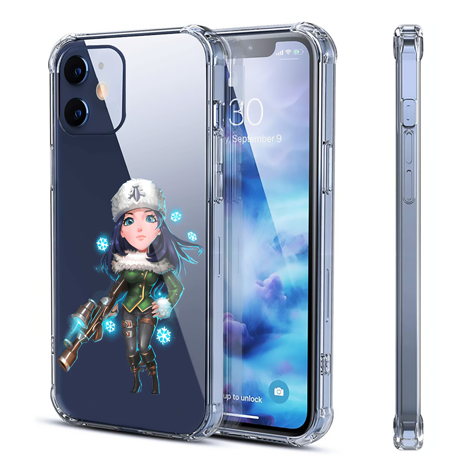 （画像用） リーグ・オブ・レジェンド League of Legends LOL 【iPhone 12シリーズ対応】透明スマホケース（クリアソフトケース）